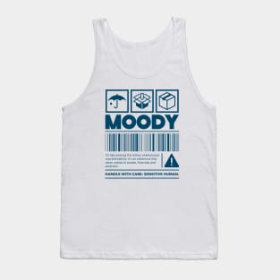 Moody Warning Label Tank Top